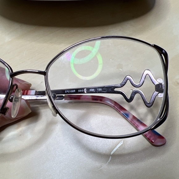 Beautiful Women's Emilio Pucci Glasses - Made in Italy - Picture 4 of 8